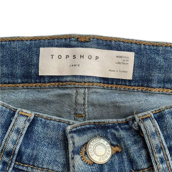 TOPSHOP Fray Hem Skinny Jeans! - Picture 6 of 8